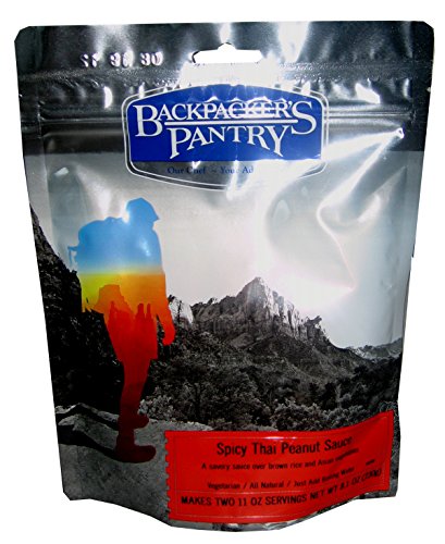 Backpacker's Pantry Thai Spicy Peanut Sauce, Two Serving Pouch