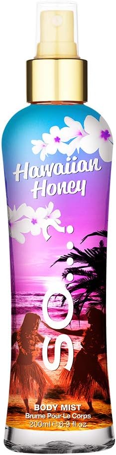 So…? Summer Escapes Womens Hawaiian Honey Body Mist Fragrance Spray 200ml, 100 ml (Pack of 1)