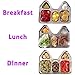 Kids Stainless Steel Section Plates