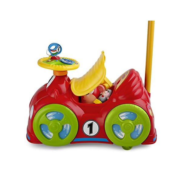 Chicco All Around Deluxe Aufsitzauto für Kinder, Rutscher Kinderauto für Kleinkinder mit Hupe, Schwenkbaren Rädern und… – Bild 5