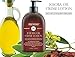 Jojoba Oil Crème lotion 9 fl oz - Organic, Moisturizing, Hydrating, Anti aging and Massage lotion - the best body lotion for men and women that works on your face, neck, hands, hairs and feet.