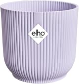 elho Vibes Fold Round 16 Plant Pot Purple Lilac Ø16.1xH14.8 cm 100% recycled