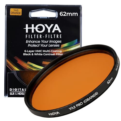 Hoya 62 mm HMC YA3 Round Filter - Orange