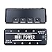 Rowin 8 Isolated 9V DC Outputs Mini Power Supply for Guitar Effects Pedal