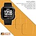 ACTIVE SHIELD Tempered Glass Screen Protector compatible for Fitbit Versa/Fitbit Versa Lite (3 Pack)
