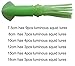 Assorted Squids Glow in Dark Luminous Bulb Squid Skirts Soft Lures Bait Fishing Tackle Trolling Octopus Lures Hoochies