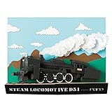 Kawada PNF-004 Frame In Series Steam Locomotive Paper Nano
