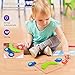 VSATEN Wooden Puzzles for Toddlers Age 3-8 Years Old, 8 Pack Early Educational Wooden Animal Jigsaw Puzzles Toys for Kids Boys Girls Birthday Gifts