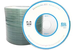 50 Pack 8cm Mini Recordable Blank CD-R Discs for Music Data 225MB