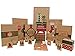 Christmas Gift Box Set - 44 Count Kraft Christmas Supplies Bundle Includes Gi...
