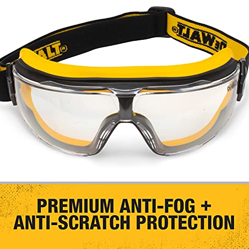 DEWALT Safety Goggles, Clear, AntiFog, DPG84 Insulator Pricepulse