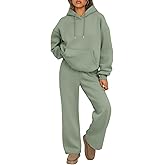 Trendy Queen Womens 2 Piece Outfits Lounge Fall Fashion Sets Oversized Sweatshirts Wide Leg Pants Sweatsuits Winter Clothes