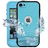 iPod 5 iPod 6 Waterproof Case, Comsoon[Dustproof Sweatproof][IP68 Certified]iPod Touch Defender Case Built-in Touch Screen & Kickstand for Both Apple iPod Touch 5th & 6th Generation