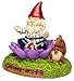 BigMouth Inc Gnome-aste Meditation Garden Gnome Statue, Funny Outdoor Lawn & Yard Figurine, Housewarming Gag Gift Sculpture Decorations