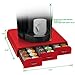 Mind Reader Single Serve Coffee Pod Organizer with 3 Drawers, 36 Pod Capacity, Countertop, 13.5