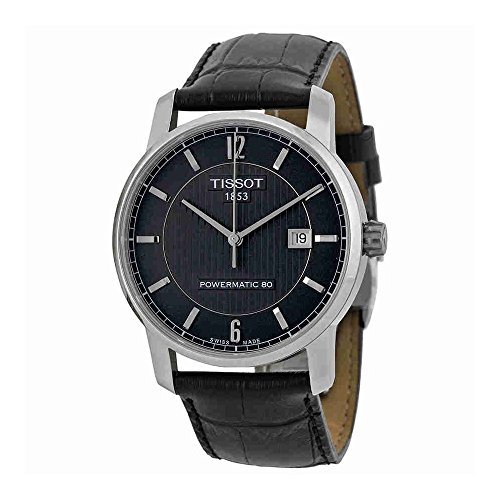 Tissot Men's T0874074605700 T-Classic Analog Display Swiss Automatic Black Watch