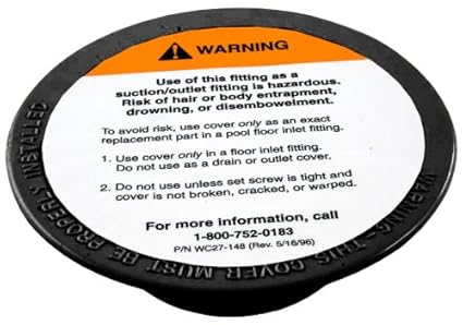 Amazon.com : Pentair 08417-0005C Black Cover Plate ...