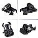 SHOOT 4in1 Kit Tripod adapter + J-Hook Buckle Mount + Quick Release Buckle + Long Screw for GoPro Hero 6/5/4/3+/3/5 Session/4 Session Campark AKASO DBPOWER Crosstour FITFORT Cameras Accessories