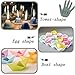 16 Color Wax Dye(Total 2.4oz), DIY Candle Dyes Natural Soy Dyes Candle Wax Dye Flakes Kit for Making Scented Candles or DIY