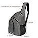 Youngerbaby Large Sturdy Crossbody Sling Bag Men Women Casual Travel Chest Bag