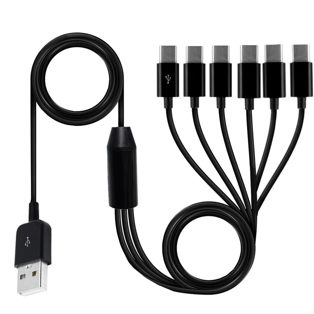 SplendoRoute Multi Charging Cable, USB C Splitter