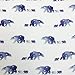 Little Luvies Luxury Baby Burp Cloth/Bib Set (Mamabear)