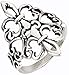 CloseoutWarehouse 925 Sterling Silver Noble Fleur De Lis Ring Size 10