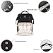 Diaper Bag Backpack for Baby Care Multi-Functional Nappy Bags with Insulated Pockets, Waterproof Fabric, Large Capacity, Stylish and Durable (Grey)