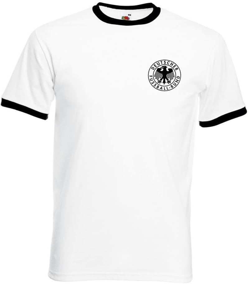zappatee Retro Germany Football T Shirt