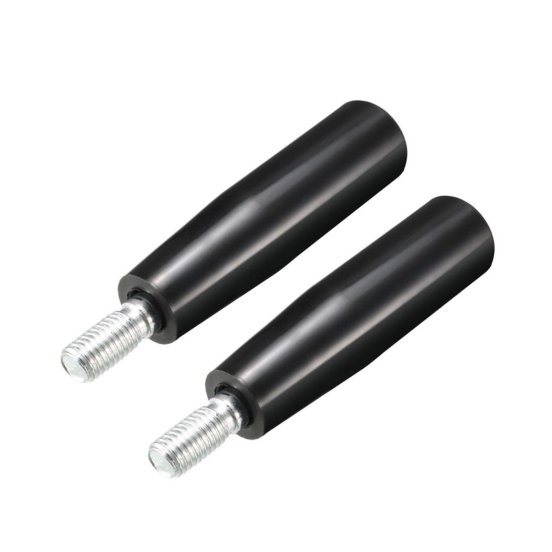 sourcing map 2Pcs Revolving Handwheel Machine Handle M12 Male Threaded Stem for Milling Machinery