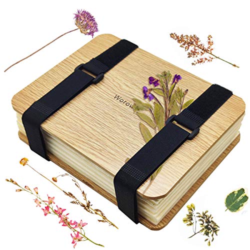 Worown Professional Flower Press Kit, Leaf Press, Plant Press, 6 x 8