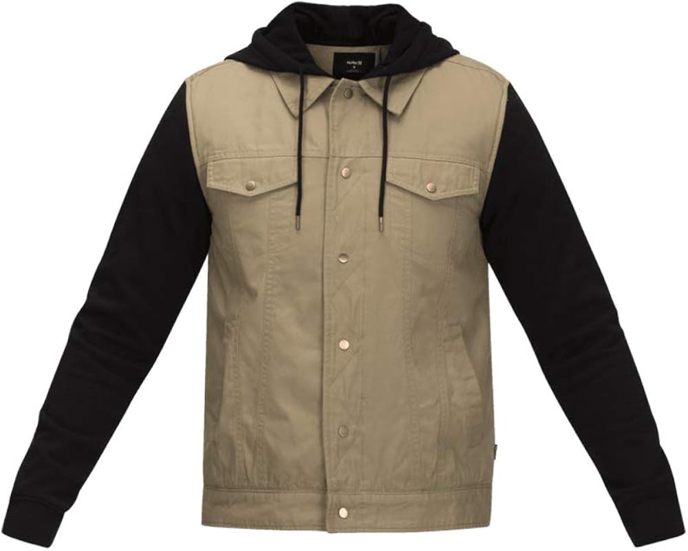 Hurley Men's Timber Trucker Jacket: Clothing