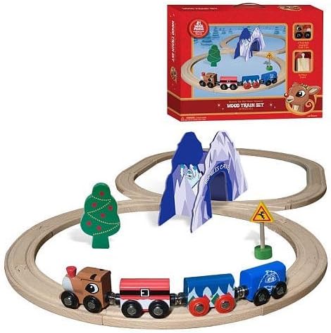 rudolph train set