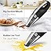 Handheld Vacuum, Moer Sky Upgrade 120W Cordless Wet and Dry Dual Use Lightweight Portable Vacuum Cleaner with HEPA Filter, Quick Charge Tech, Powerful Cyclone Suction for Home Pet Hair, Car Cleaning