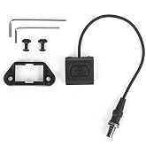 NOBUHIRO Tactical Modular Pressure Switch for M300 M600 Series Flashlight | SF Plug, Momentary Mode, with Conversion Mount kits for 20mm Picatinny Mlok/Keymod Rail