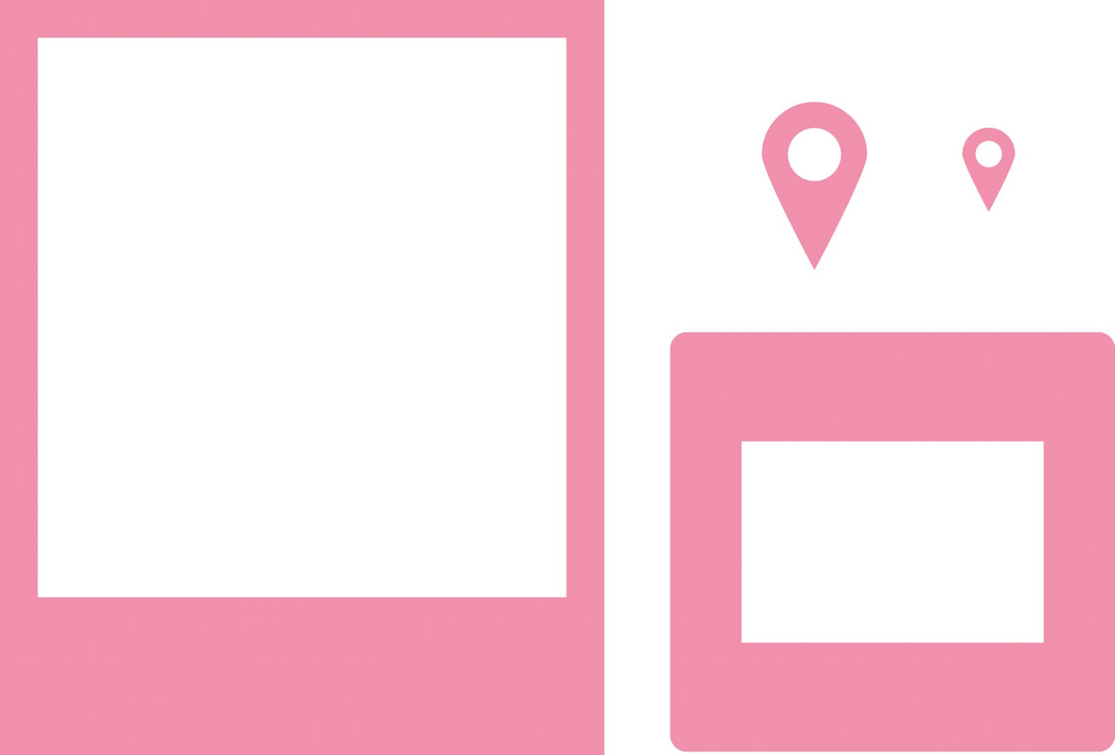 Marianne Design MDCOL1388 Collectables Photo Frames Die, Pink