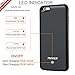 iPhone 6 Plus/ 6S Plus Battery Case,Proker Ultra Slim External Charing Case iPhone 6S Plus Juice Pack with 4000mAh Capacity for Lightning Cable Input (Black)