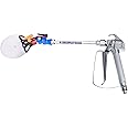 JWGJW Airless Paint Spray Gun 3600PSI with Spray Guide Accessory Tool,A 517 Nozzle TIP and 10 Inch Airless Extension Rod,for Graco Titan Airless Hose Sprayers.