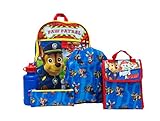 PAW Patrol Boys 5 Pc Set Backpack, Blue, One Size