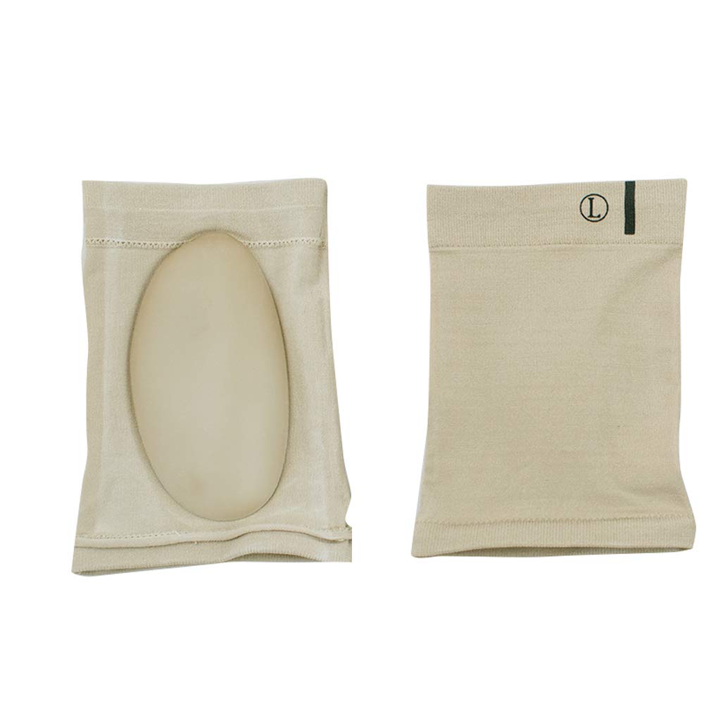 zinnor Plantar Fasciitis Therapy Wrap Gel Heel Pad Orthotic Arch Support Brace Shoe Cushion Compression Sleeves Insole for Flat Feet Breatheable