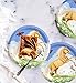 BLUE PANDA Disposable Plates - 80-Count Paper Plates, Horse Birthday Party Supplies for Appetizer, Lunch, Dinner, and Dessert, Kids Birthdays, 9 Inches in Diameter