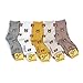 Japaness Licensed Character Socks (Rilakkuma Crew 5pairs (FP))