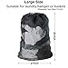 Meowoo Mesh Laundry Bag, 27×36inch Heavy Duty Large Mesh Laundry Bags Drawstring Lockable, Laundry Hamper Liner, Machine Washable, for Travel,Storage,Sports Factories, Dorms, Hamper Liner(black,4Pcs)