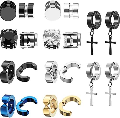 10 Pairs Magnetic Stud Earrings