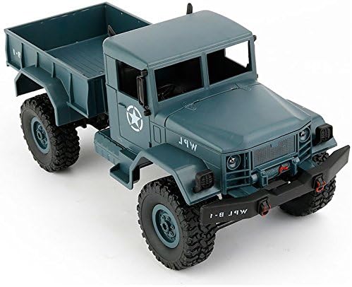 R/C Rock Crawler Radio Control Vehicle, 1/16 Scale 130 Motor 4WD Trail Crawler with 2.4GHz Radio