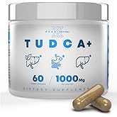 Peak Revival-X TUDCA+ 1000mg Bile Salt Supplement for Liver Support, Detoxification, Digestive Health, and Skin Health - Made in The USA (60 Vegan Capsules)
