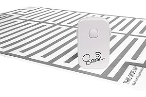 Smart Bedside Bedwetting Alarm for Children, Teens Adults and Deep Sleepers - 8 Tones & Vibrations, Comfortable & Effective Bedwetting Enuresis Alarm