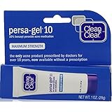 Clean & Clear Persa-Gel 10 Max Strength 1 Ounce (29ml) (2 Pack)