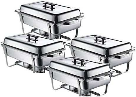 Four Pack Chafing Dish Pack Set. 4 x 1-1 GN Chafers