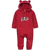 GAP unisex-baby Logo Footless Knit One Piece